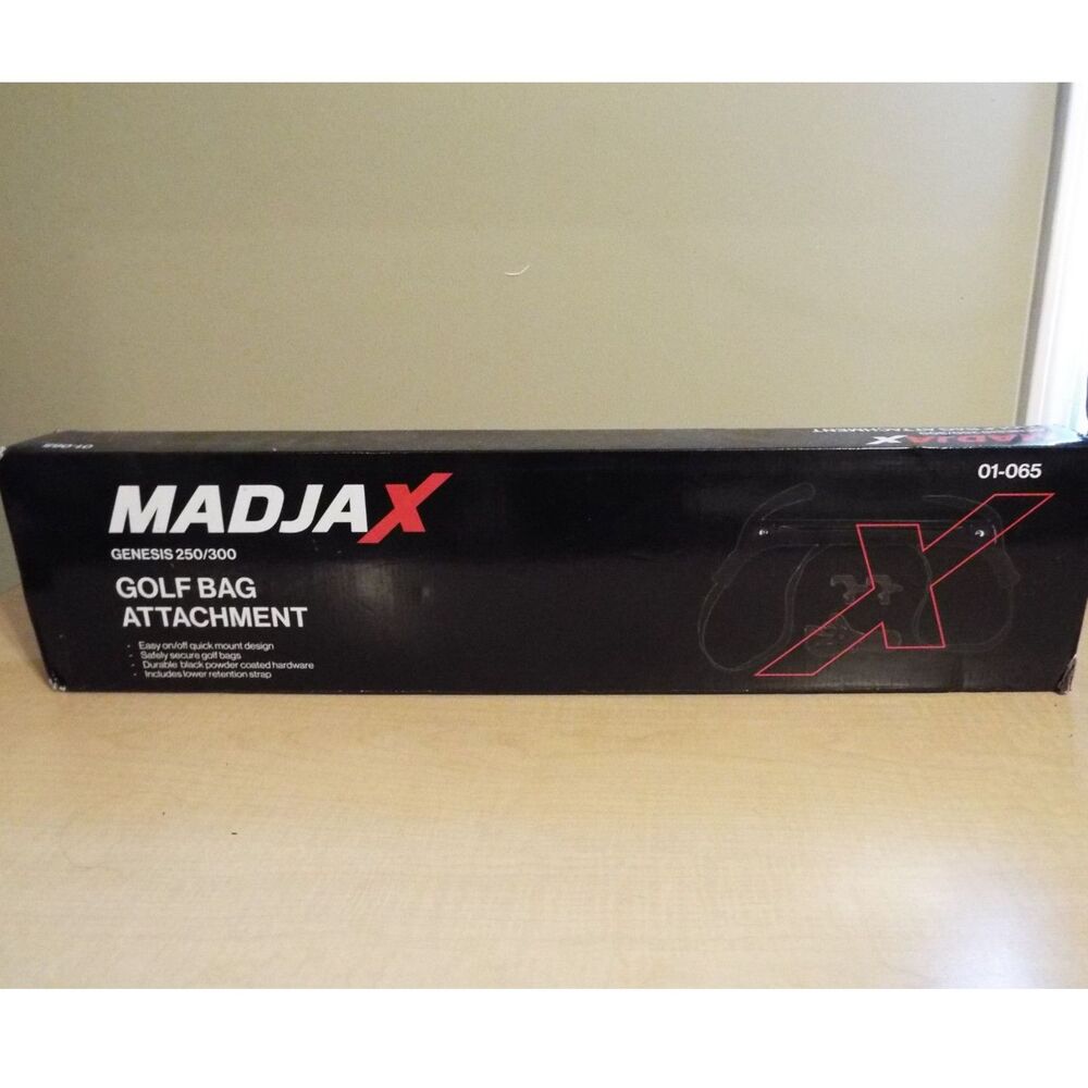 MadJax Genesis 250 300 Golf Cart Rear Seat Golf Bag Attachment | 01-065